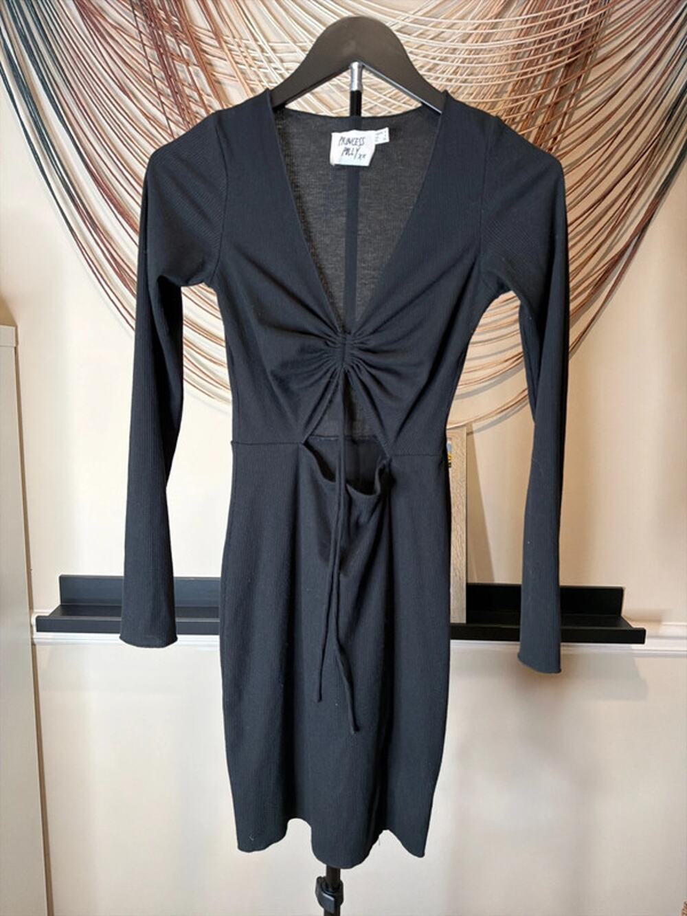 Princess Polly black cut out dress 4 3078